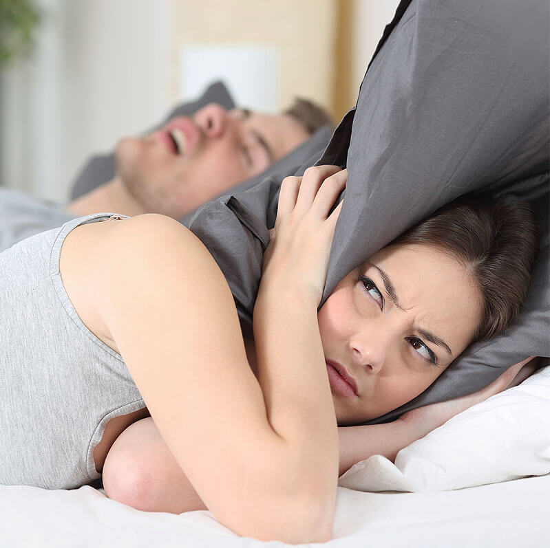 TMD & Bruxism Night Guards Clinic in London Ontario 2 Partner disturbed by night-time tooth grinding, a common reason to fit night guards